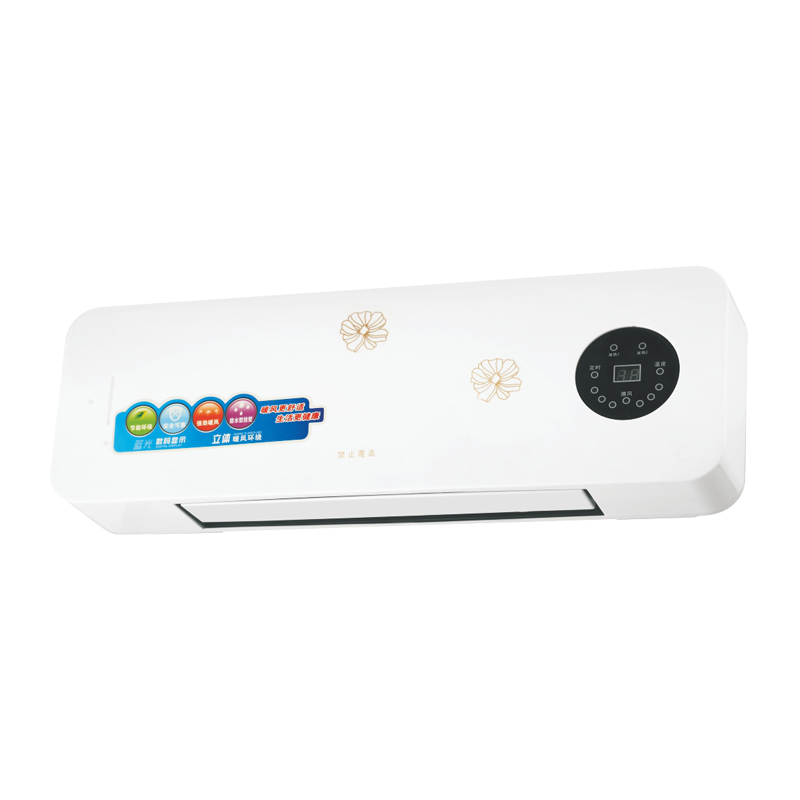 600A PIC Wall mounted fan heater far infrared remote control over temperature automatic power off, safety protection  automatic adjustment of large-angle page layout, wide range of heating