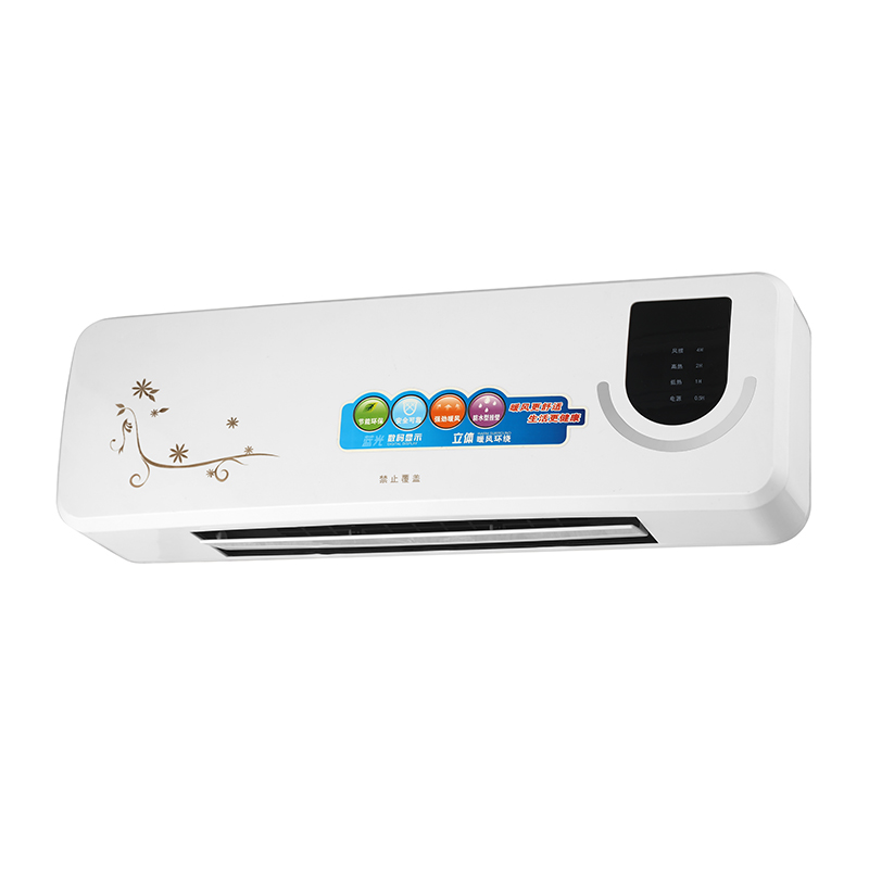 600B PIC Wall mounted fan heater far infrared remote control over temperature automatic power off, safety protection  automatic adjustment of large-angle page layout, wide range of heating