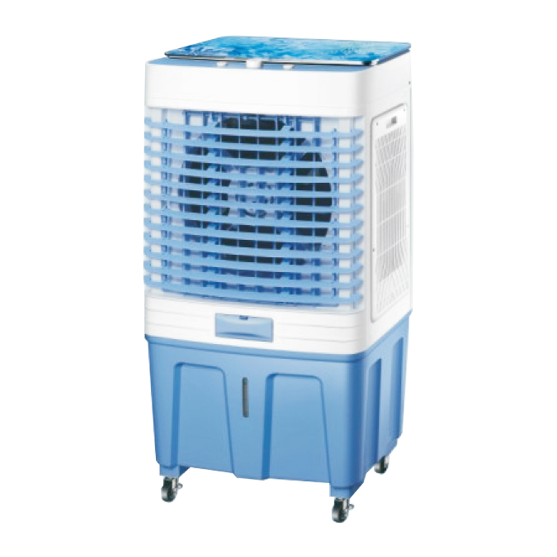 LZ-1203B air cooler series 3 fan speeds: high-medum-low  fan, cooler, hurmldifer, alr fltatlion  with wheels  air volume：12000m^/h  product size：600x410x1160mm