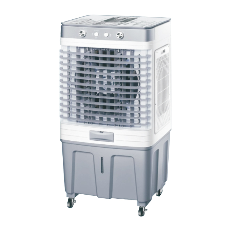 LZ-1206B air cooler series 3 fan speeds: high-medum-low  fan, cooler, hurmldifer, alr fltatlion  with wheels  air volume：12000m^/h  product size：600x410x1160mm