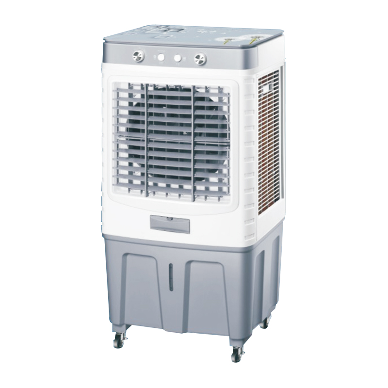 LZ-1406 air cooler series3 fan speeds: high-medum-low  fan, cooler, hurmldifer, alr fltatlion  with wheels  air volume：14000m^/h  product size：600x410x1320mm 