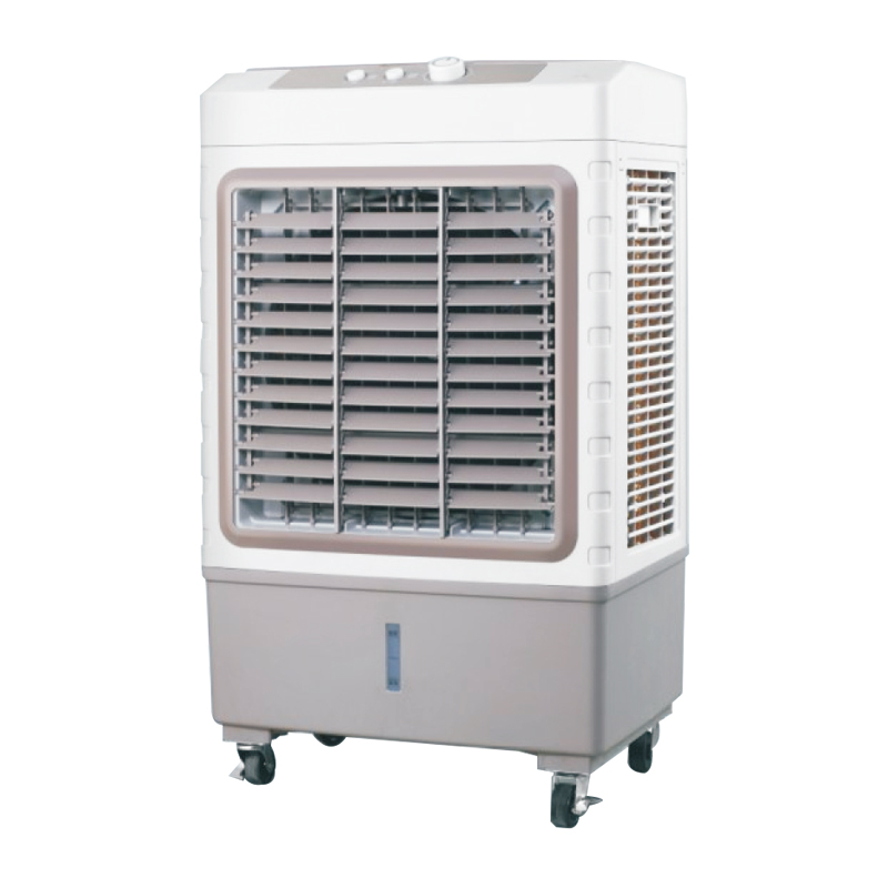 LZ-40A air cooler series 3 fan speeds: high-medum-low  fan, cooler, hurmldifer, alr fltatlion  with wheels  air volume：5500m^/h  product size：500x350x850mm 